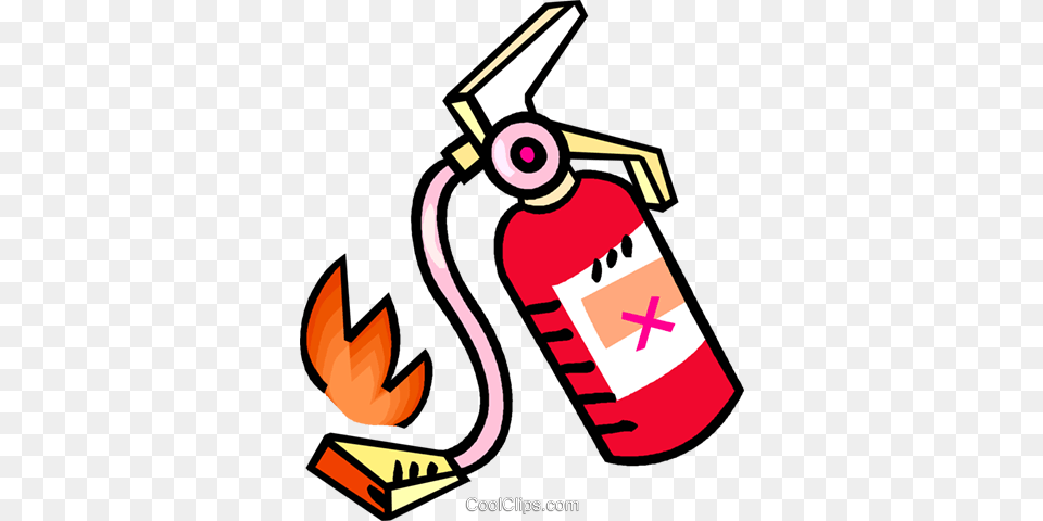 Fire Extinguisher Royalty Vector Clip Art Illustration, Machine, Dynamite, Weapon Free Png Download