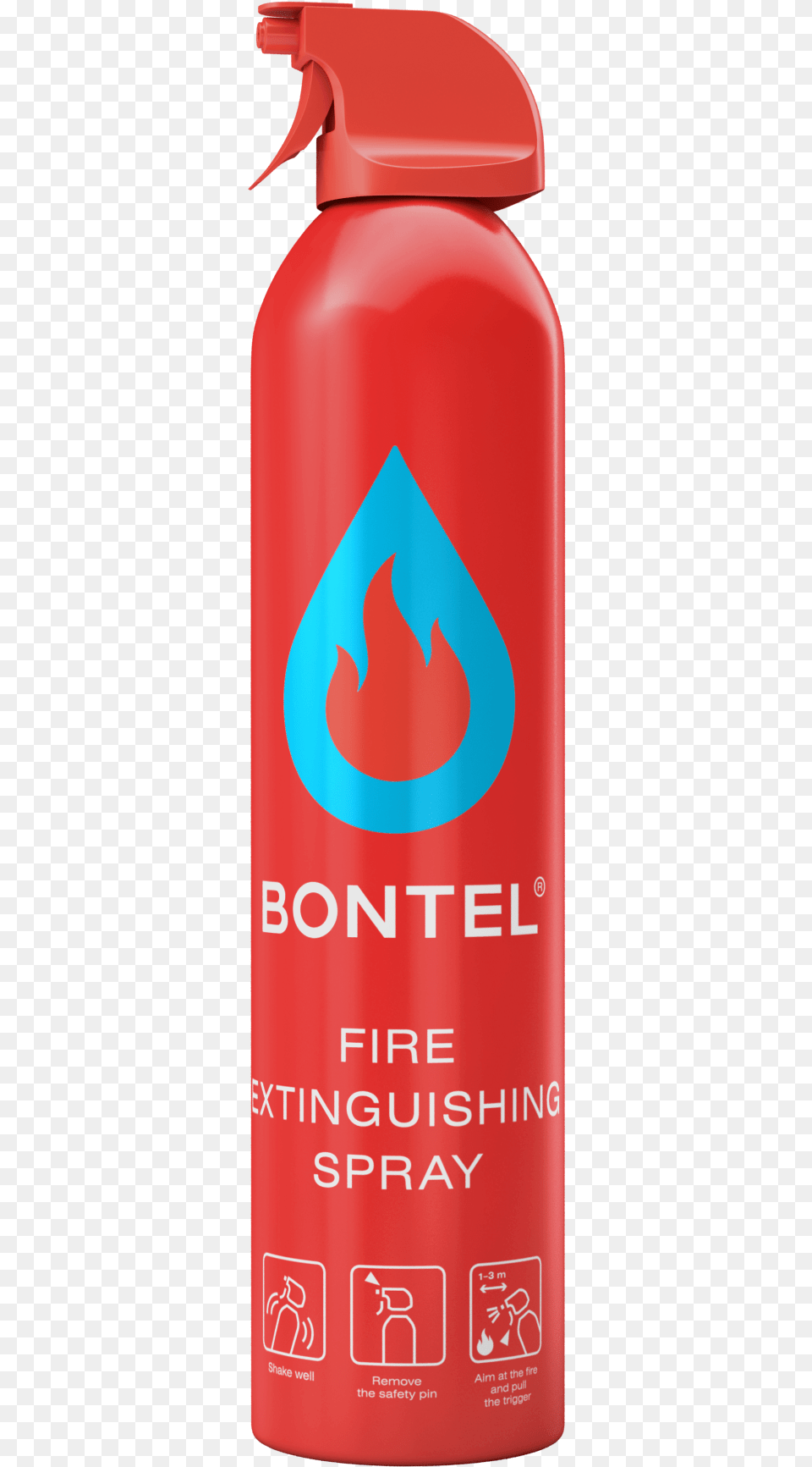 Fire Extinguishing Spray Spray Fire Extinguisher, Bottle, Water Bottle, Can, Tin Free Png