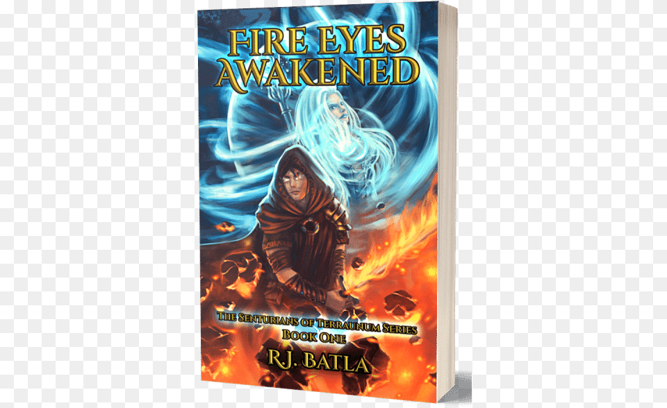 Fire Eyes Awakened Poster, Book, Publication, Adult, Female Free Png