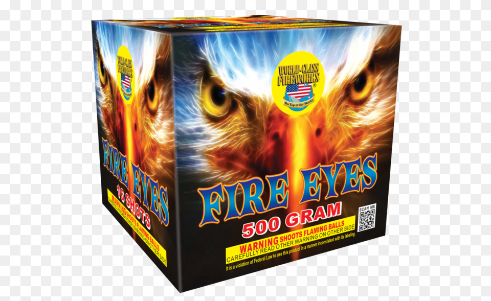 Fire Eyes Drink, Box, Qr Code Free Png