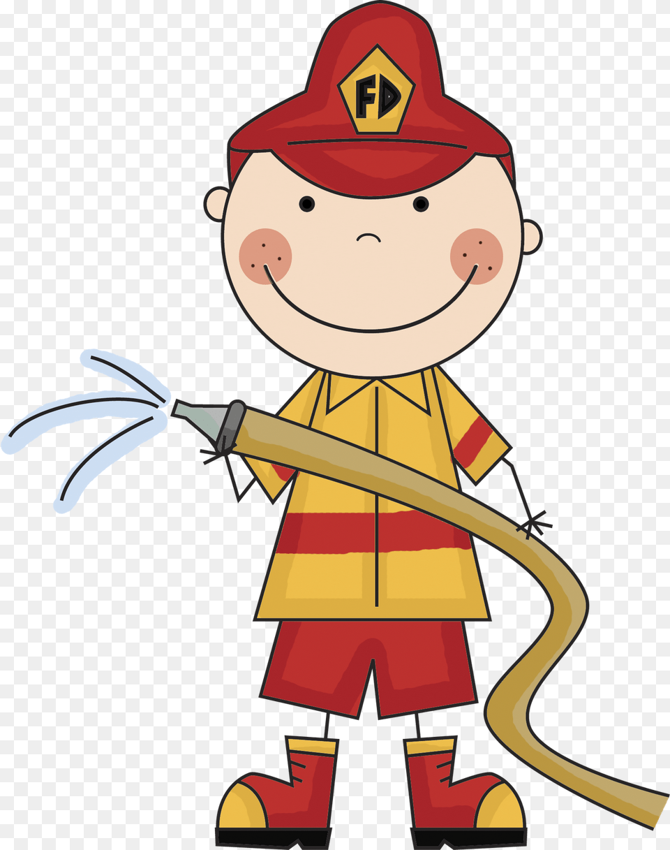 Fire Fighter Clipart Look Png Image