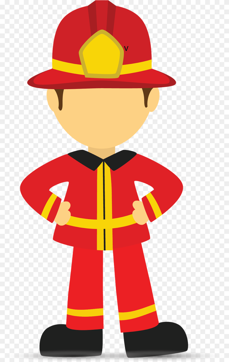 Fire Fighter Icon Transparent Dibujos De Bomberos Animados, Baby, Person, Clothing, Hat Free Png Download
