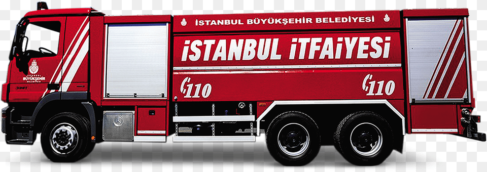 Fire Fighting Water Tanker Itfaiye Ibb Gov Tr, Transportation, Truck, Vehicle, Machine Free Png Download