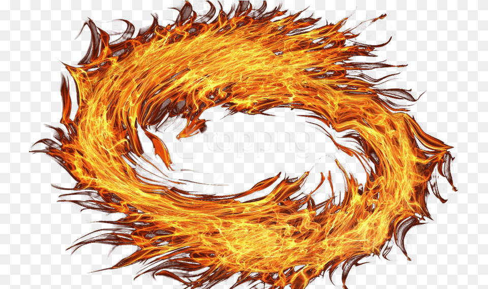 Fire Fire Circle Flame Full Fire Circle Smoke, Pattern, Bonfire, Accessories Free Png Download