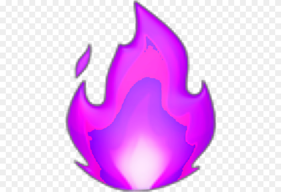 Fire Fireemoji Fire Emoji Moji Picsart Money Fire Emoji, Purple, Flame, Light, Lighting Png