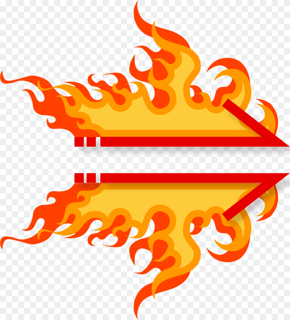 Fire Flame Arrow Clipart, Dynamite, Weapon Png Image