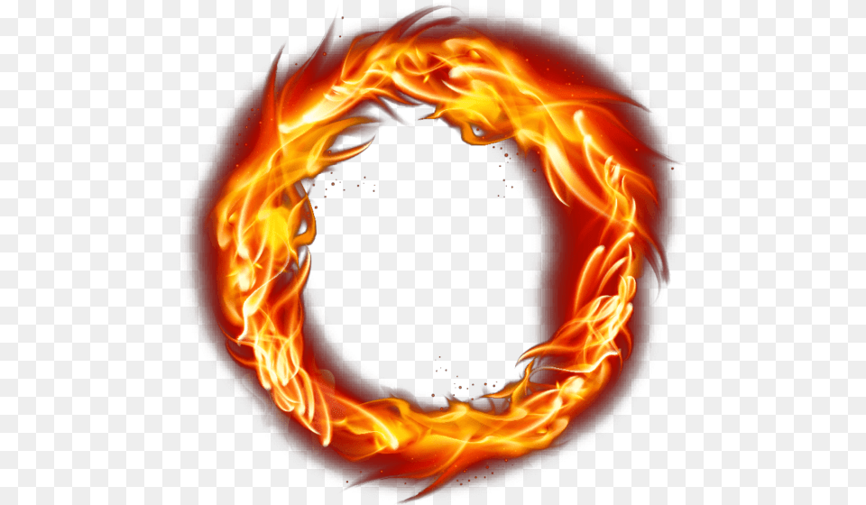Fire Flame Circle Image Fire Flame Circle, Bonfire Free Png