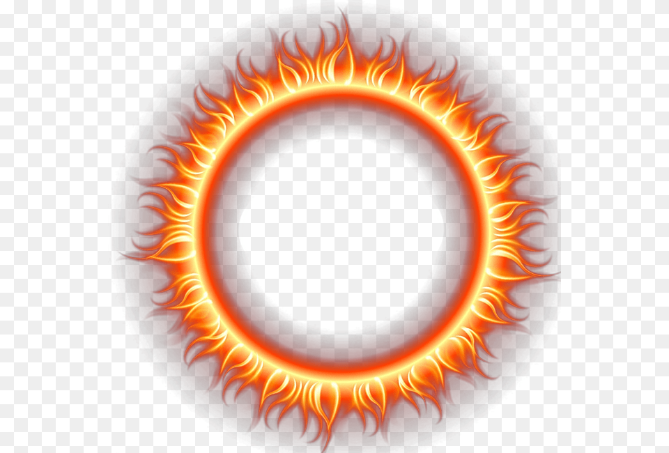 Fire Flame Download Clipart Blue Circle Flames, Pattern, Accessories, Astronomy, Eclipse Free Transparent Png