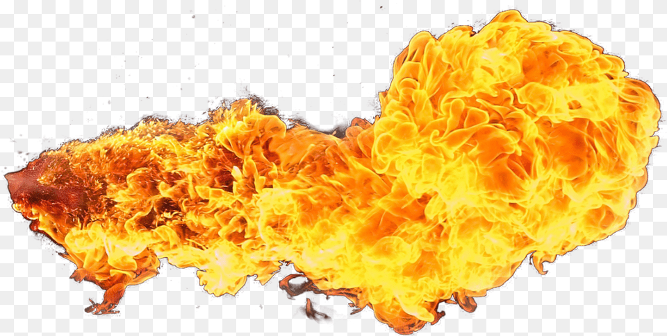 Fire Flame From The Side Image Fire Free Transparent Png