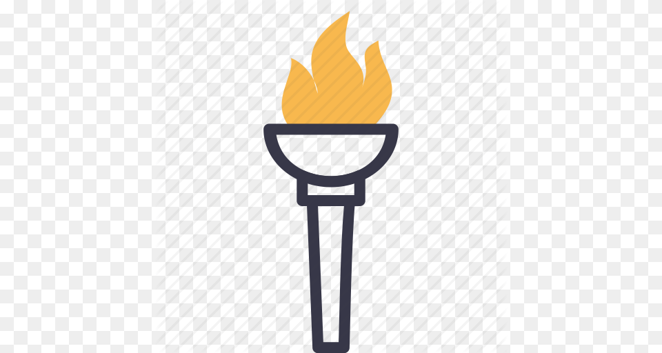 Fire Flame Game Light Olympic Torch Icon Free Transparent Png