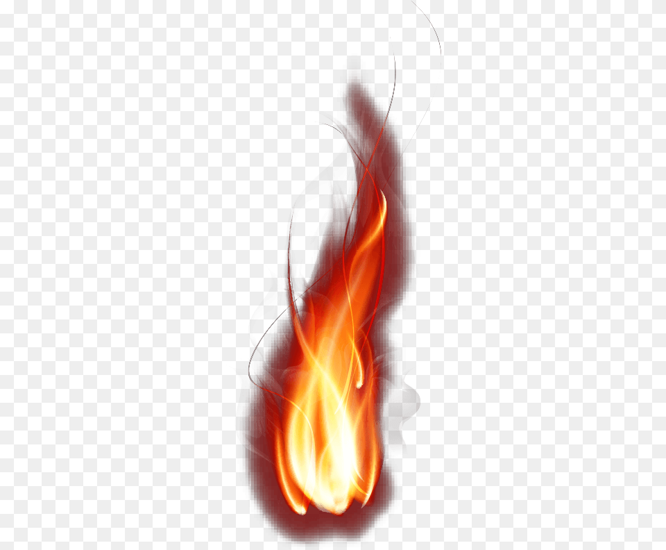 Fire Flame Image Vertical Free Png Download