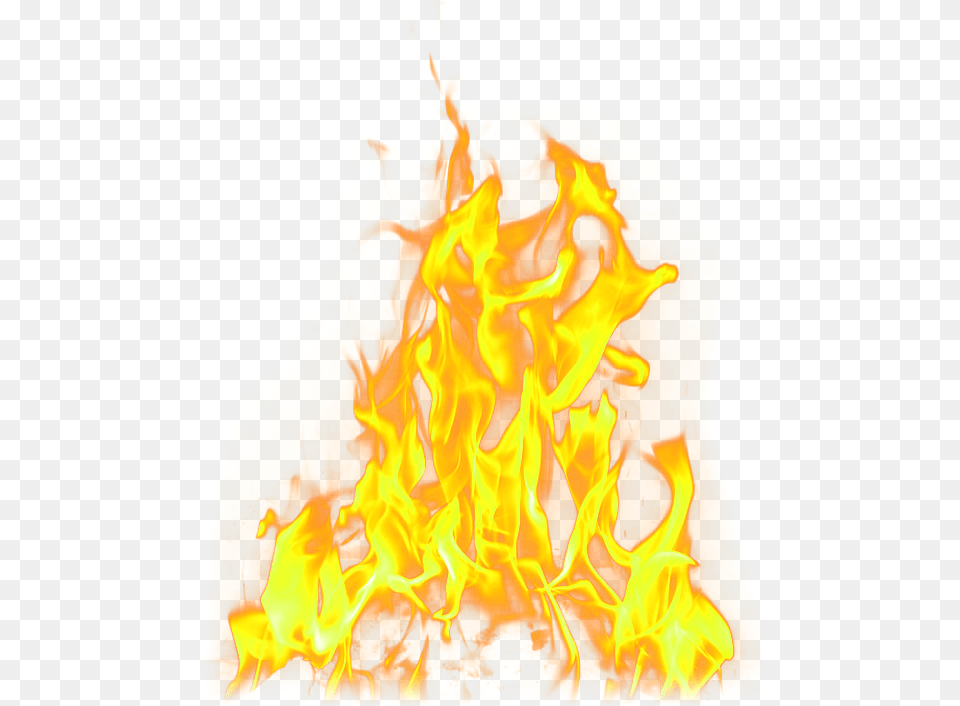 Fire Flame Light Fireplace Fire, Bonfire Free Transparent Png