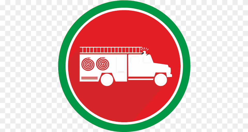 Fire Flame Logistics Truck Icon Fire, Transportation, Vehicle, Disk, Fire Truck Free Transparent Png