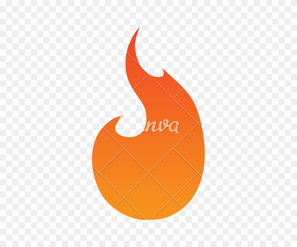 Fire Flame Vector Symbol Icon Illustration Design Free Png Download