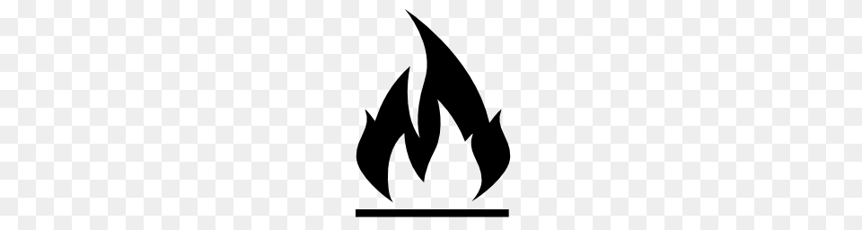 Fire Flames Black And White, Stencil, Animal, Fish, Sea Life Free Png