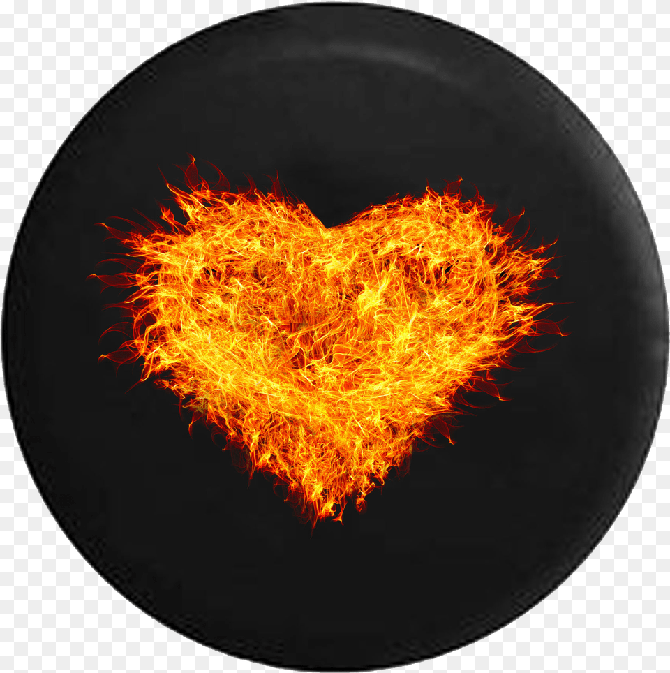 Fire Flames Jeep Camper Spare Tire Real, Flame, Symbol, Disk Free Png