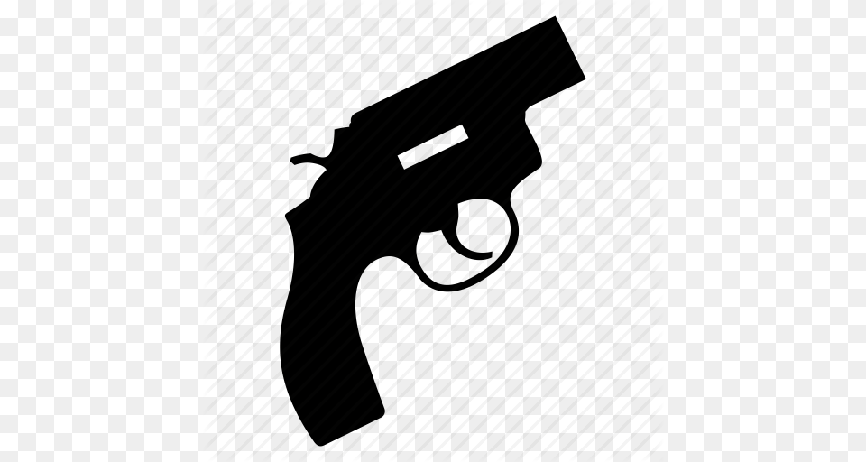 Fire Flare Gun Shoot Shot Target Icon, Firearm, Handgun, Weapon Png Image