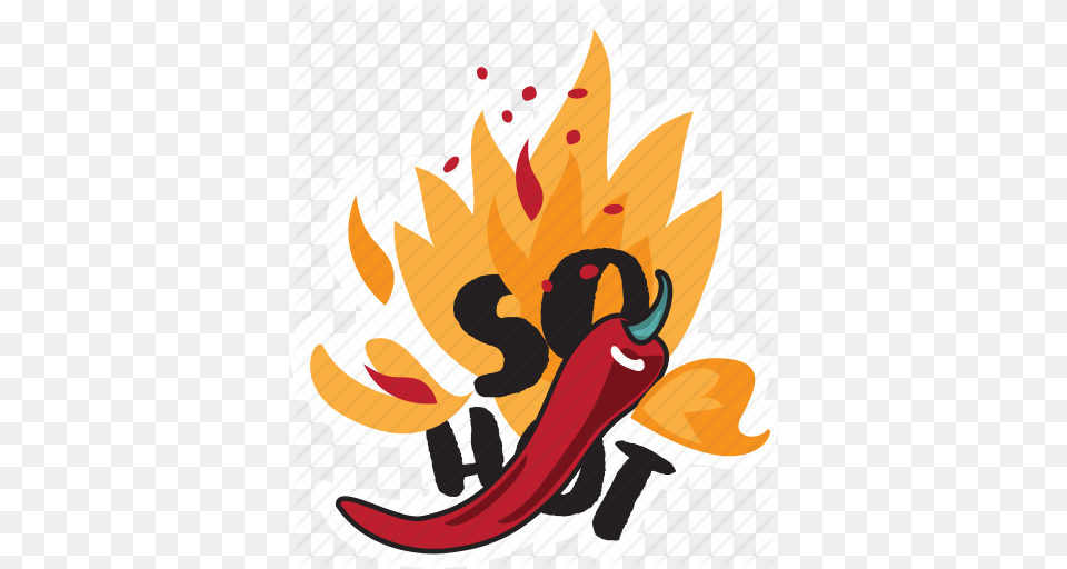 Fire Food Hot Networking Pepper Restaurant Spicy Icon, Art, Graphics, Leaf, Plant Free Png