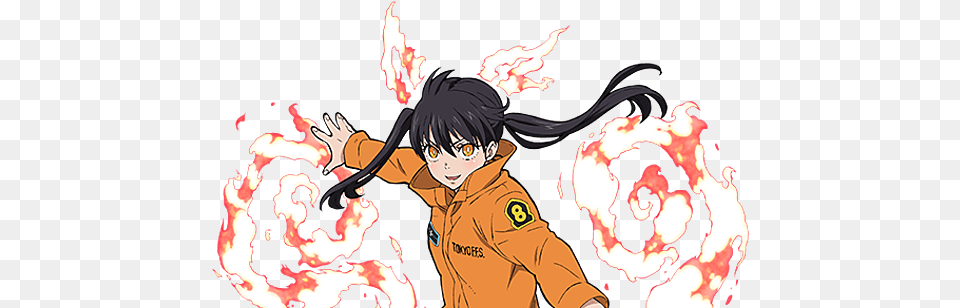 Fire Force Tv Anime Casts Aoi Yki As Kotatsu Tamaki News Fire Force Anime, Book, Comics, Publication, Baby Free Png Download