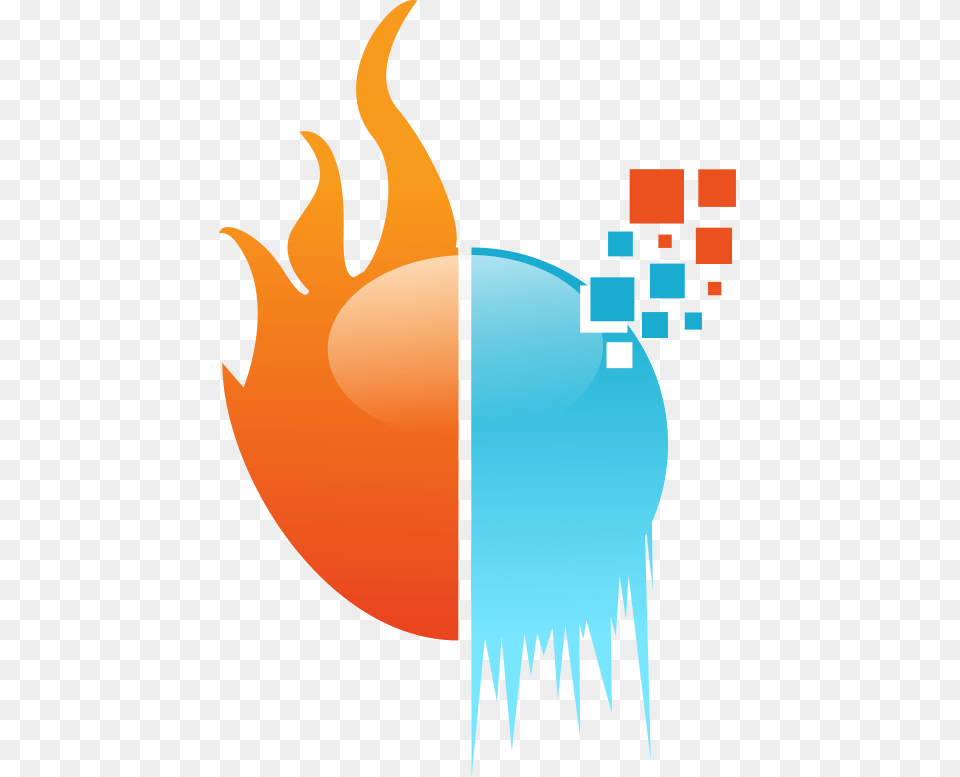 Fire Frost Tech Logo Icon Graphic Design, Light, Adult, Female, Person Free Png Download