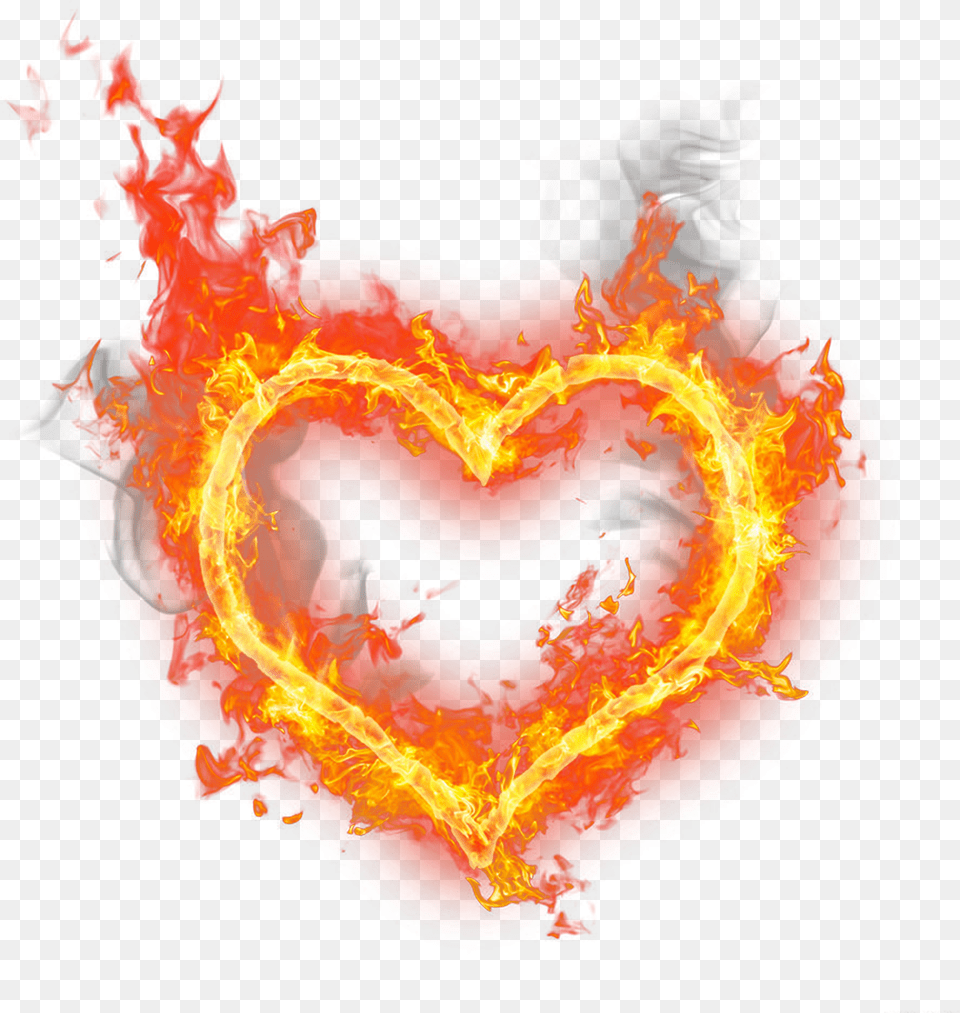 Fire Full Hd, Heart, Flame, Person, Symbol Free Png
