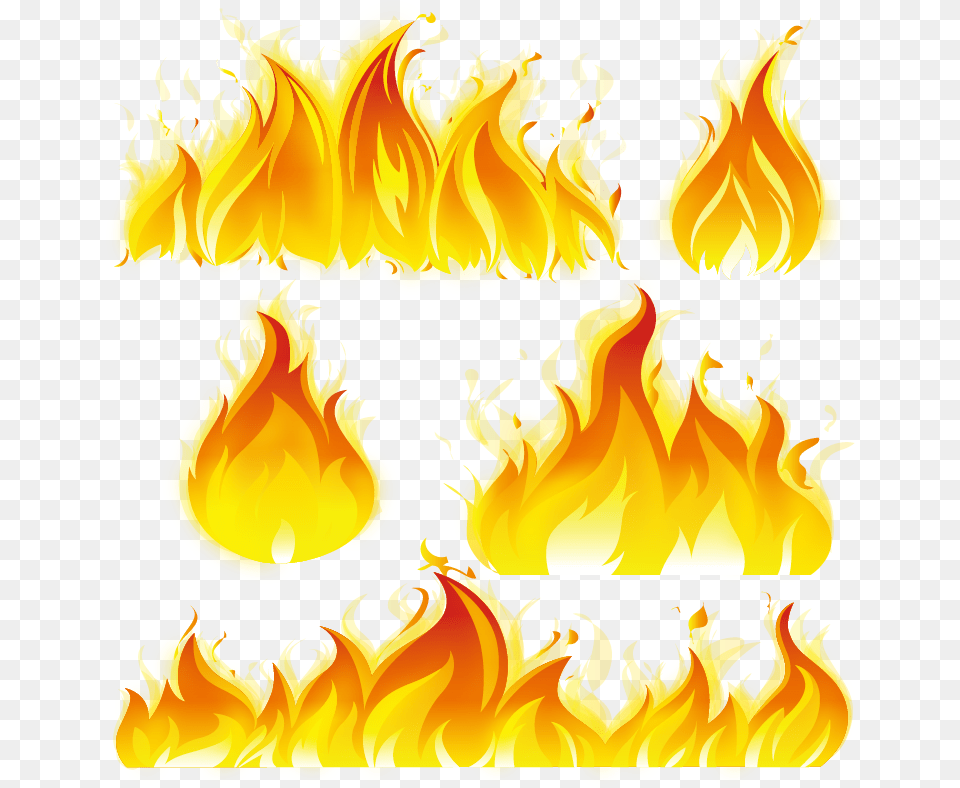 Fire Full Size Seekpng Vector Fire Flame Png