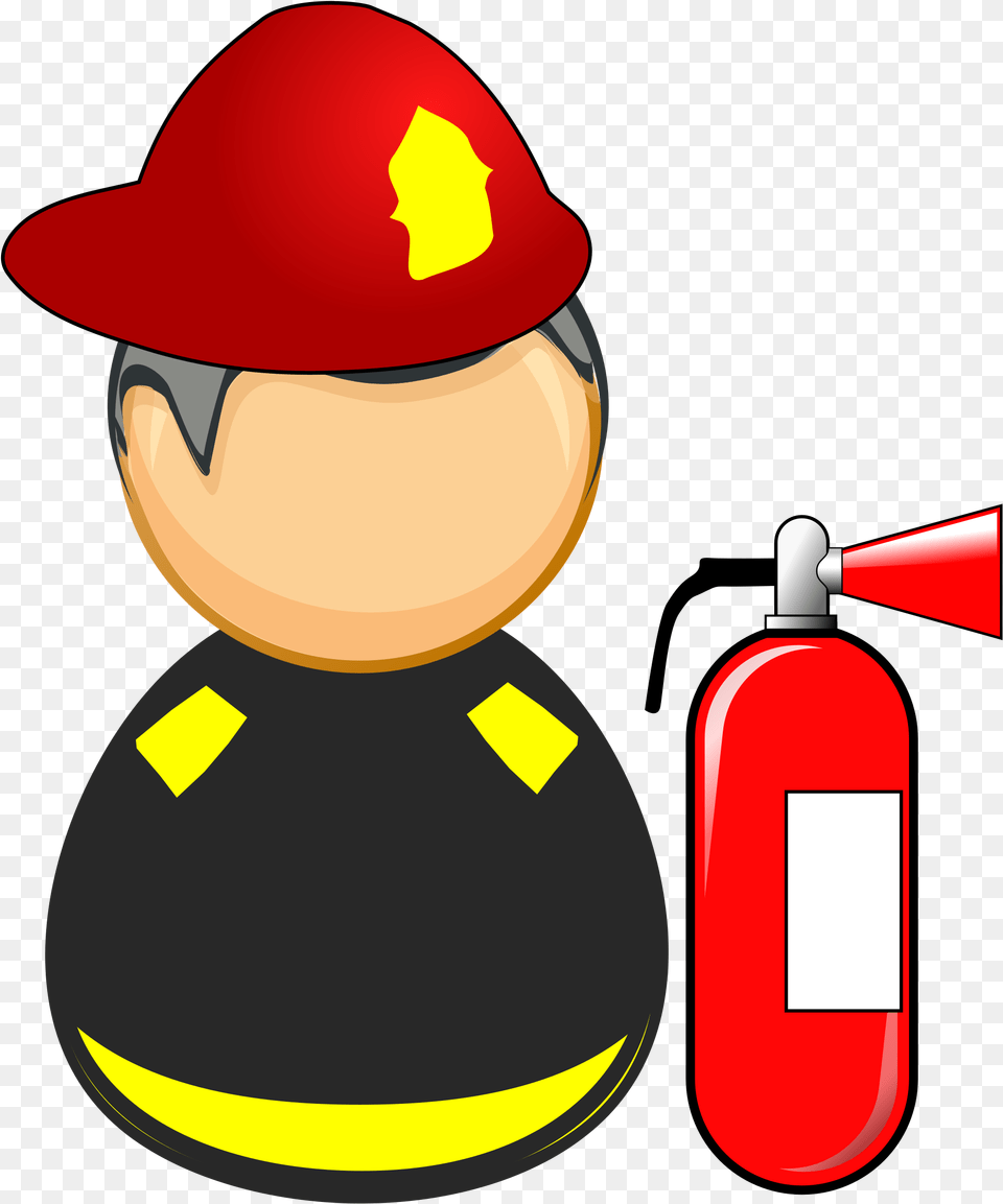 Fire Hat Clipart First Responder Firefighter Wikiclipart Icon Firefighter, Helmet, People, Person, Food Free Png Download
