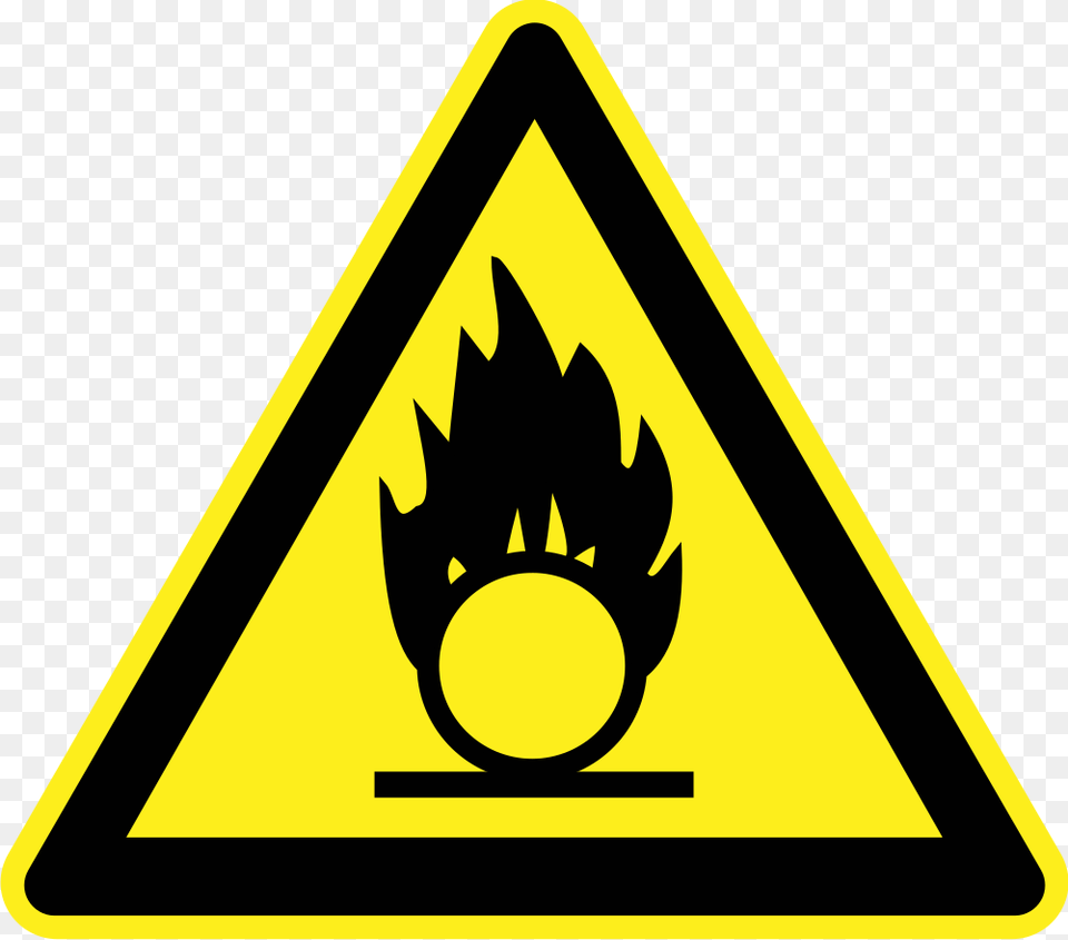 Fire Hazard Sign Transparent Danger Sign, Symbol Free Png Download