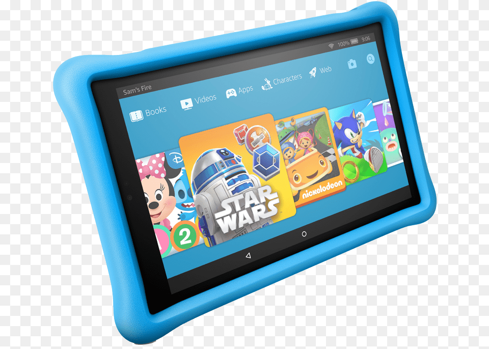Fire Hd 10 Kids Edition Tablet, Computer, Electronics, Tablet Computer Free Png