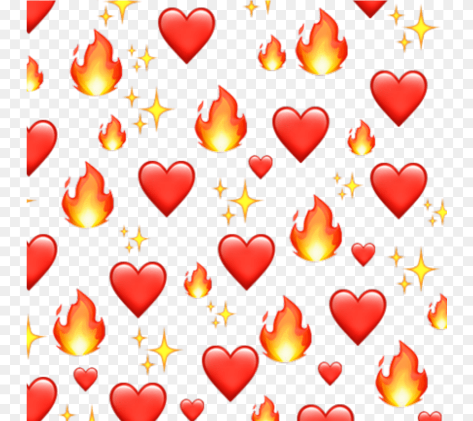 Fire Hearts Heart Red Hot Redheart Background Heart Background Emoji, Symbol, Candle Png