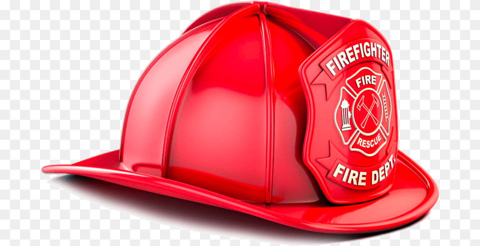 Fire Helmet Firefighter Background Fireman Fireman Hat, Clothing, Hardhat, Baseball Cap, Cap Png