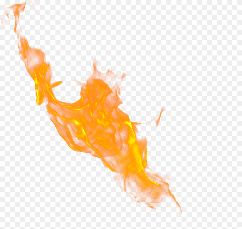 Fire Hot Flame Fire Effect Background, Person Free Transparent Png