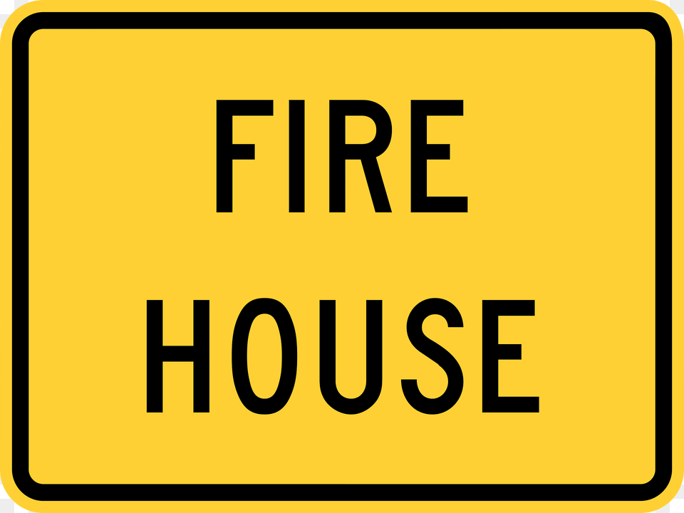 Fire House Used In Conjunction With Graphic Fire Station Sign New York State Clipart, Symbol, Road Sign, Scoreboard Free Png