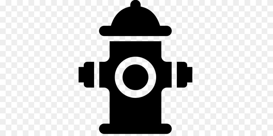 Fire Hydrant, Gray Free Png