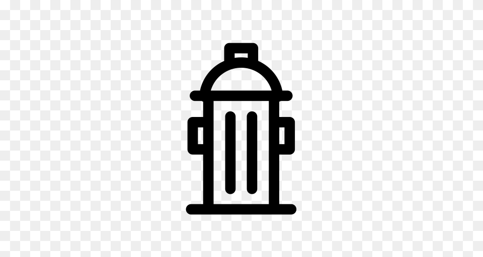 Fire Hydrant Fire Safety Hydrant Icon With And Vector Format, Gray Free Transparent Png