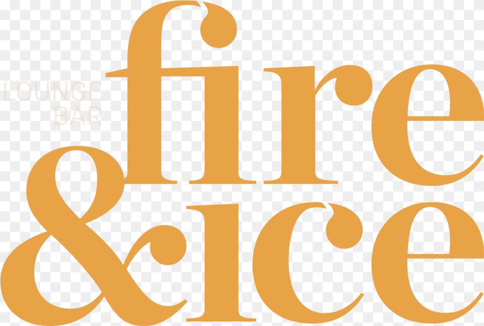 Fire Ice Bar Fire Ice Bar U0026 Lounge Vertical, Alphabet, Ampersand, Symbol, Text Free Png Download