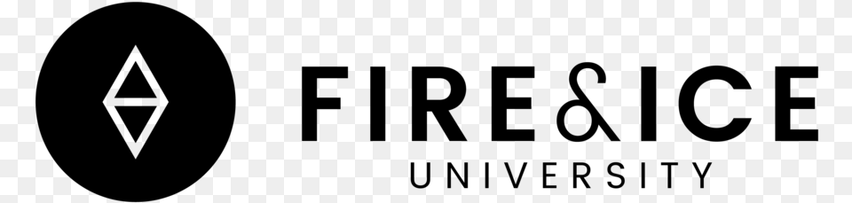 Fire Ice Logo Black University Logo, Gray Png Image