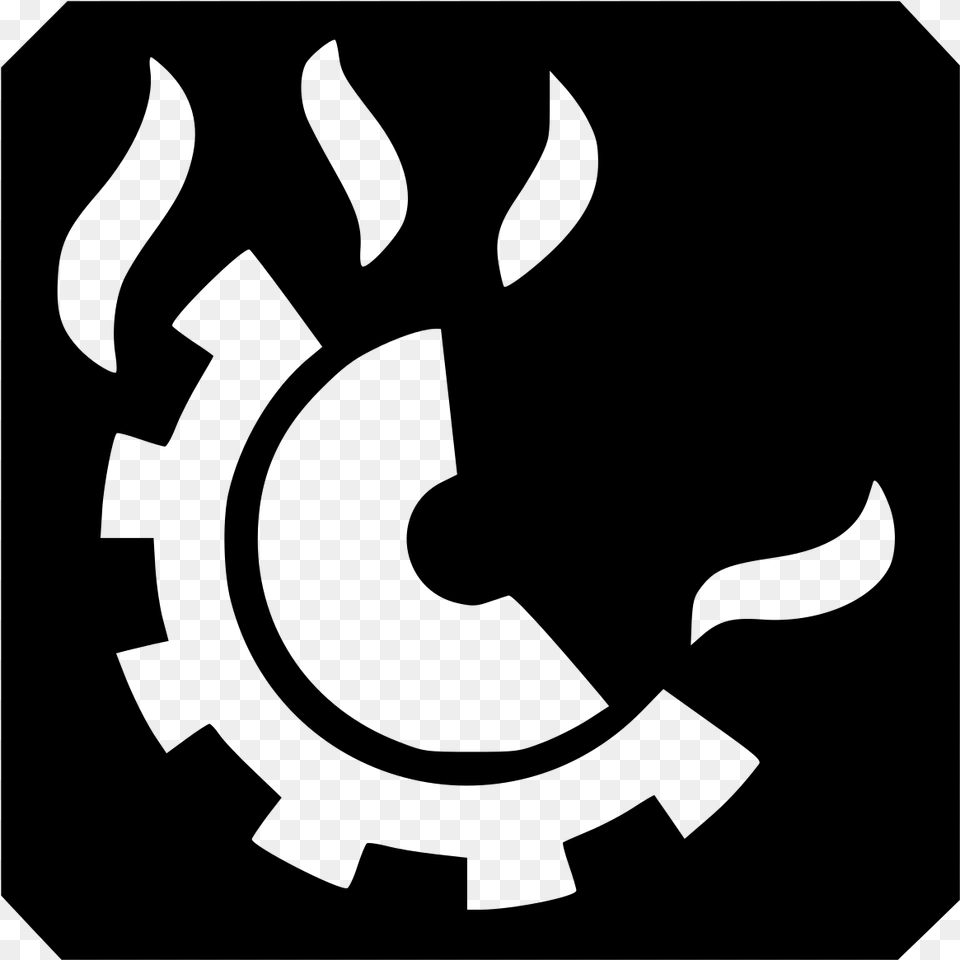 Fire Icon Class D Fire Icon, Gray Free Png Download