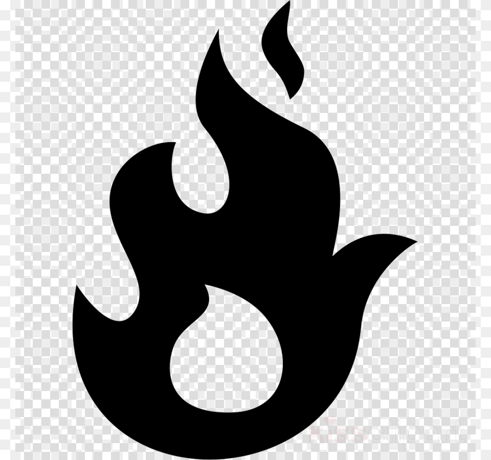 Fire Icon Clipart Fire System Computer Icons 8 Ball Transparent Background, Symbol, Stencil, Person Free Png Download