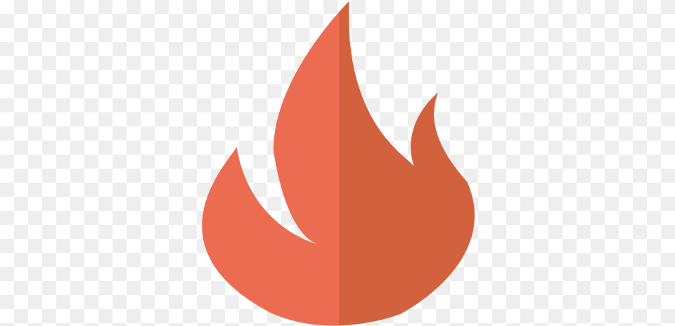 Fire Icon Crescent, Leaf, Plant, Animal, Fish Png