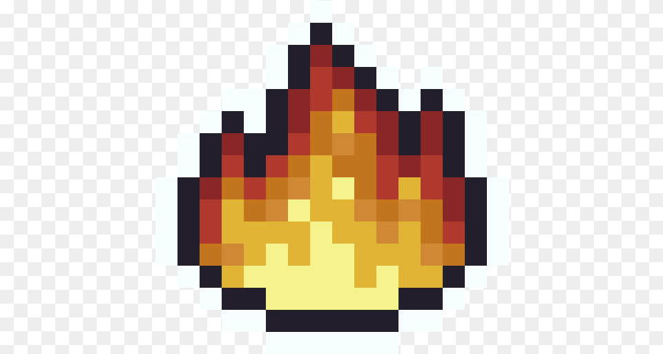 Fire Icon Emoji Pixel Art, Chess, Game, Chart, Heat Map Png Image
