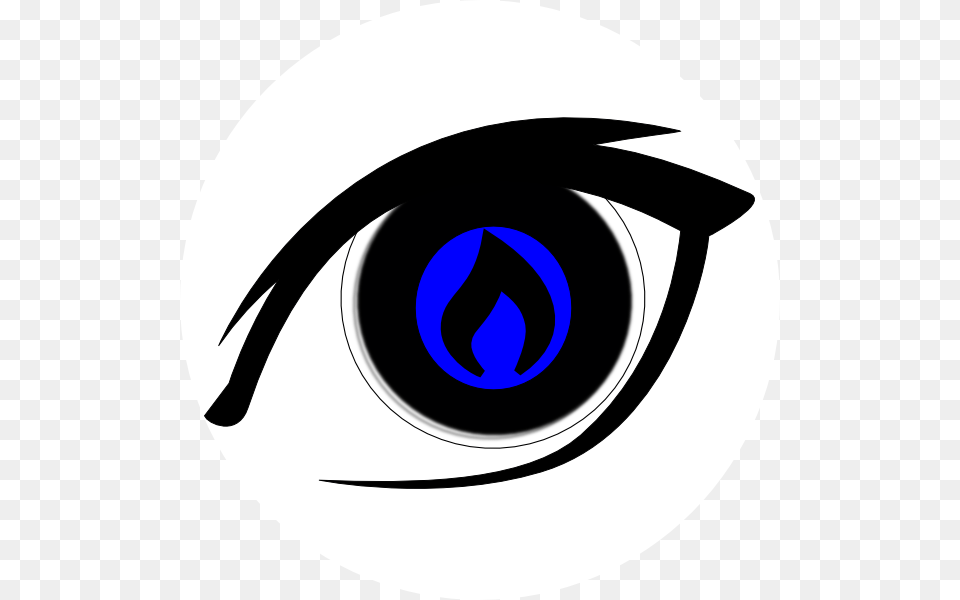 Fire In Eye Symbol, Logo Free Png