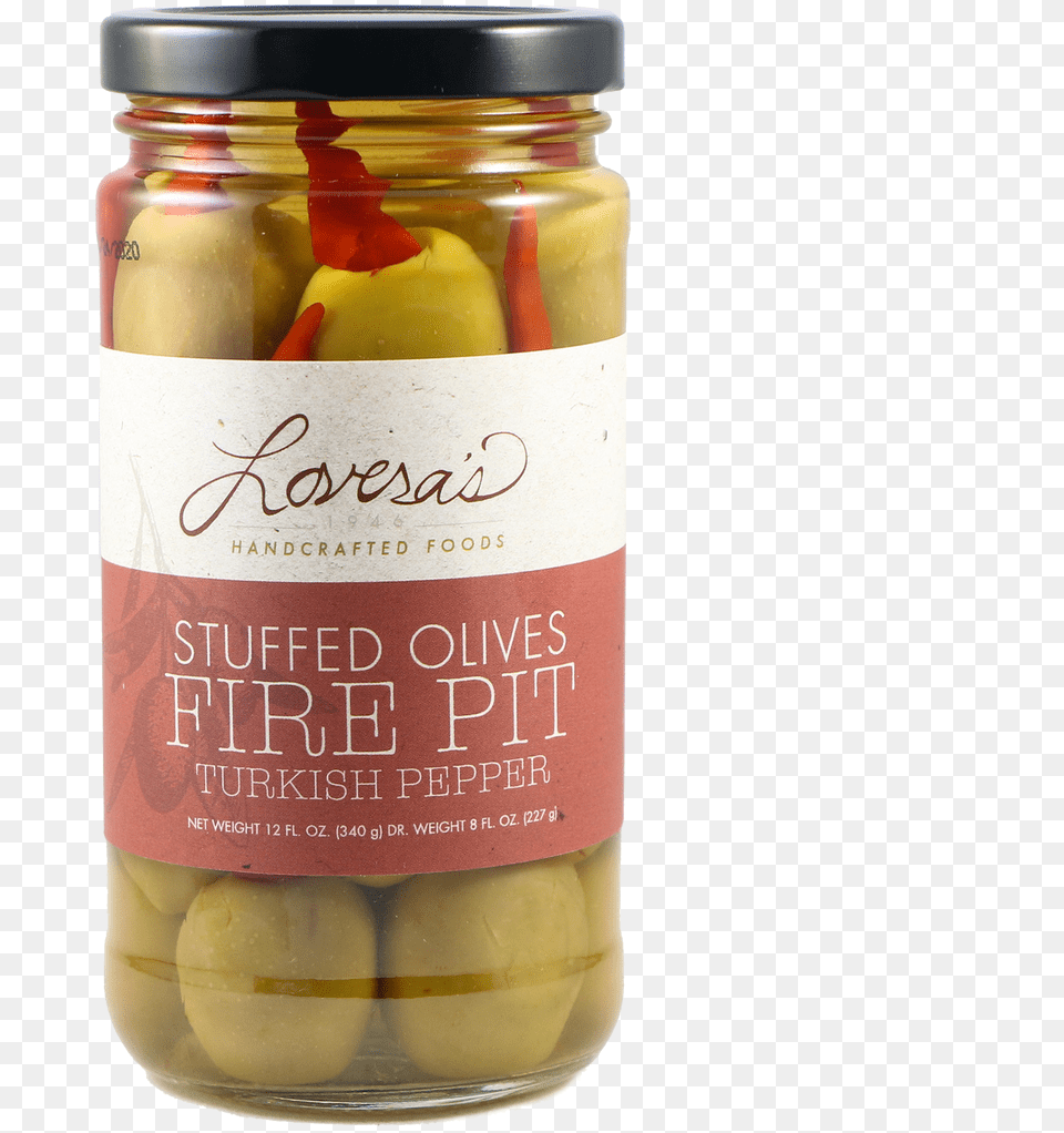Fire In The Pit Stuffed Olives Achaar, Food, Relish, Pickle, Jar Png