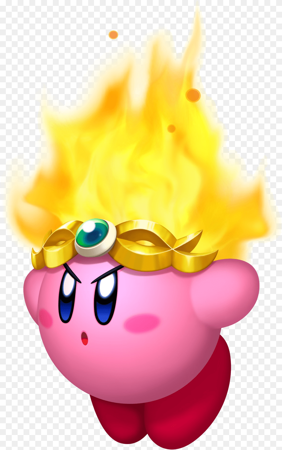 Fire Kirby Copy Abilities Fire, Flame, Tape Png Image