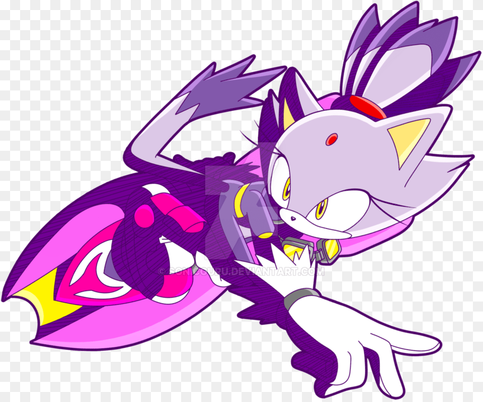 Fire Kitty Sonic The Hedgehog Know Your Meme, Book, Comics, Publication, Purple Free Transparent Png
