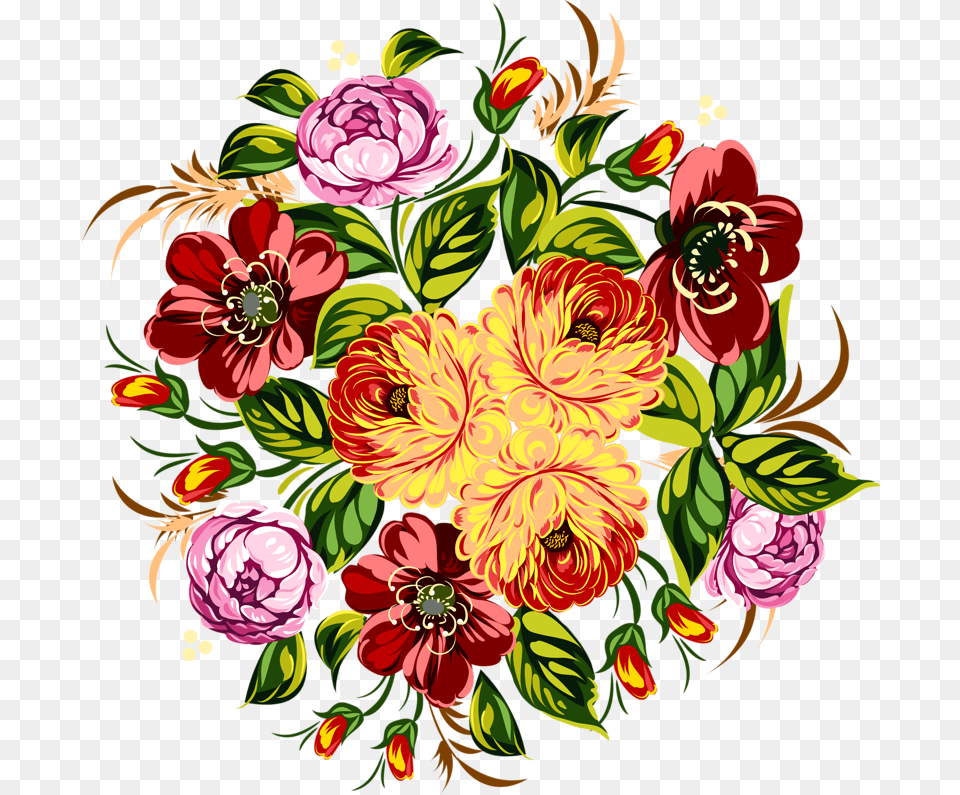 Fire Lily, Art, Dahlia, Floral Design, Flower Png Image