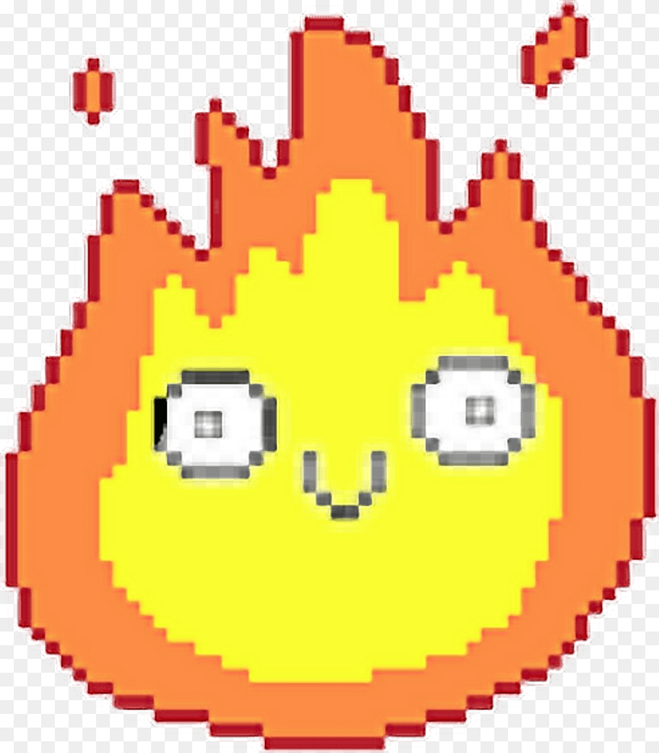 Fire Lit Emoji Kawaii Cute Pixel Pixels Sticker For Ios And Android, Toy Free Png Download