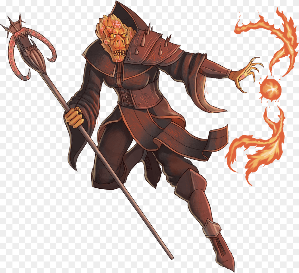 Fire Mage Fire Sorcerer, Adult, Female, Person, Woman Free Png Download