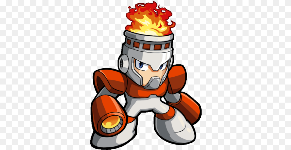 Fire Man From Street Fighter X All Capcom Render Art Street Fighter X All Capcom Mega Man, Dynamite, Weapon Free Transparent Png