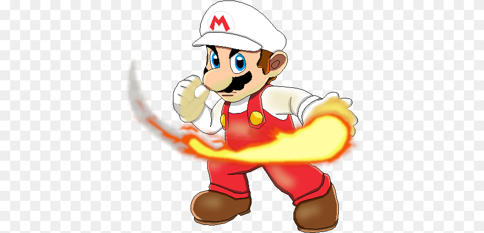 Fire Mario Ssb4 Fire Mario, Baby, Person, Face, Head Free Png Download